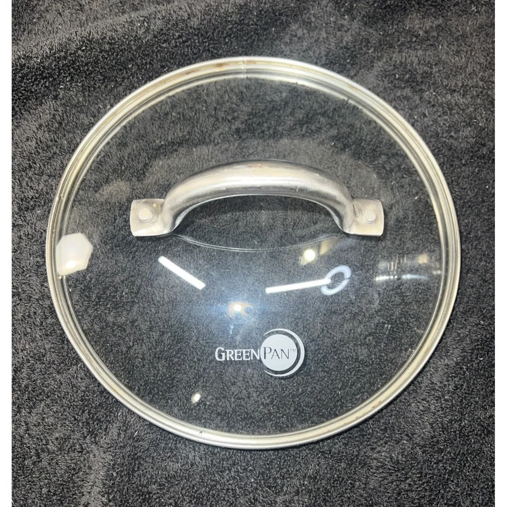GreenPan Stainless Steel Steamer Insert with Glass Lid 8 Inch Universal Pot Fit
